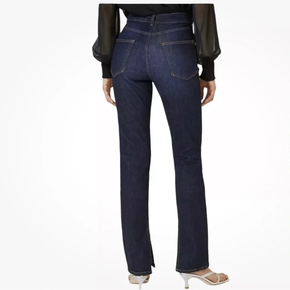 NWT Anthropologie Pilcro the slit straight jeans high rise size 25
